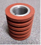 Pic Banctec Roller Assy Advance Rust